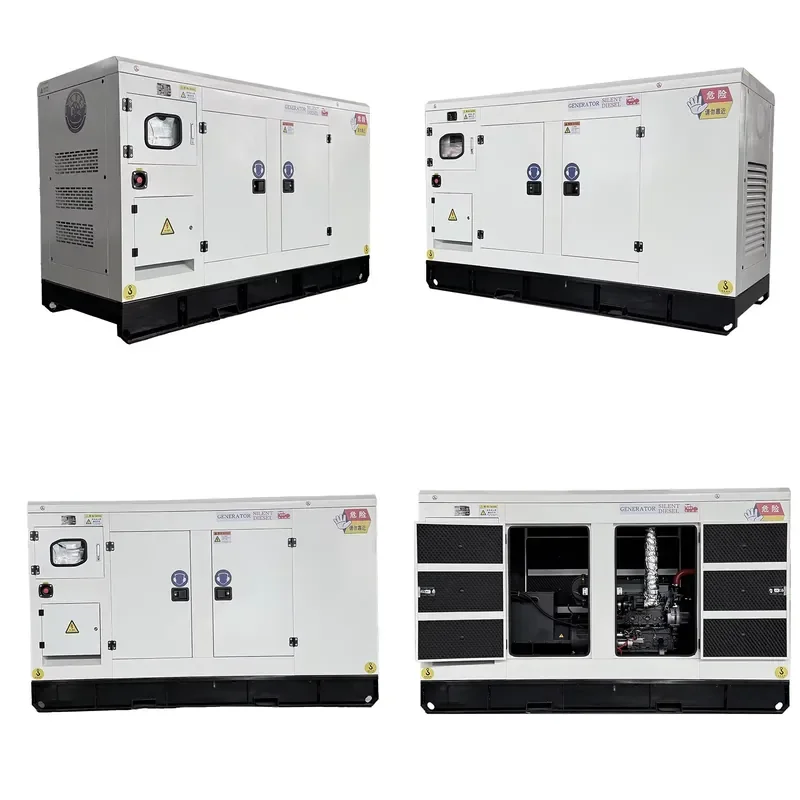 80kW Automatic Mute Silent Box Generator Set Remote Control 60Hz Frequency 400V 230V ATS Factory Emergency Power Supply