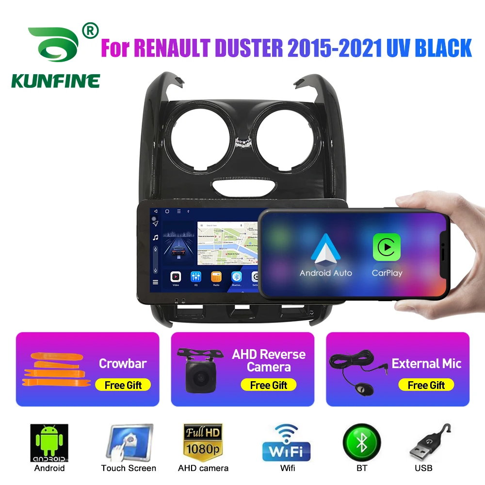 2Din Android Car Radio For RENAULT DUSTER 2015-2021 Multimedia Video Player GPS Navigation Stereo Audio Head Unit Carplay 4G BT