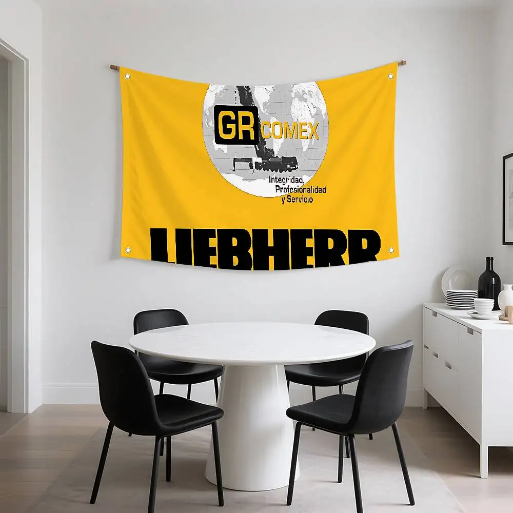 w_Liebherrs_Flags Raumdekoration, Außendekoration, personalisierte Artikel, Flaggen für Schlafzimmer, Zuhause, lustig