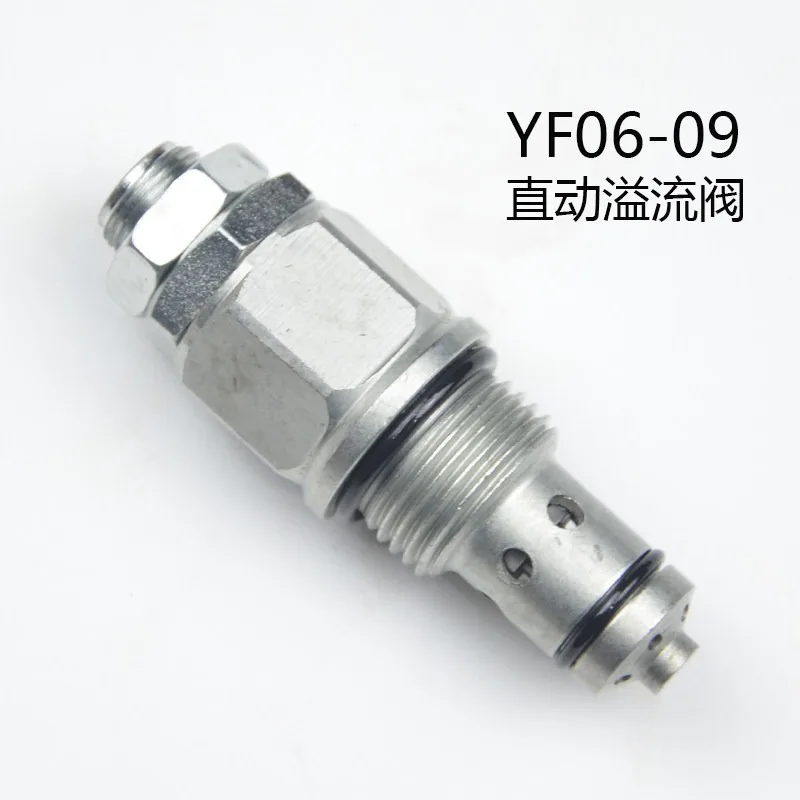 1PC Hydraulic Relief Valve YF06-09 Adjustable Hydraulic Thread Relief Pressure Valve