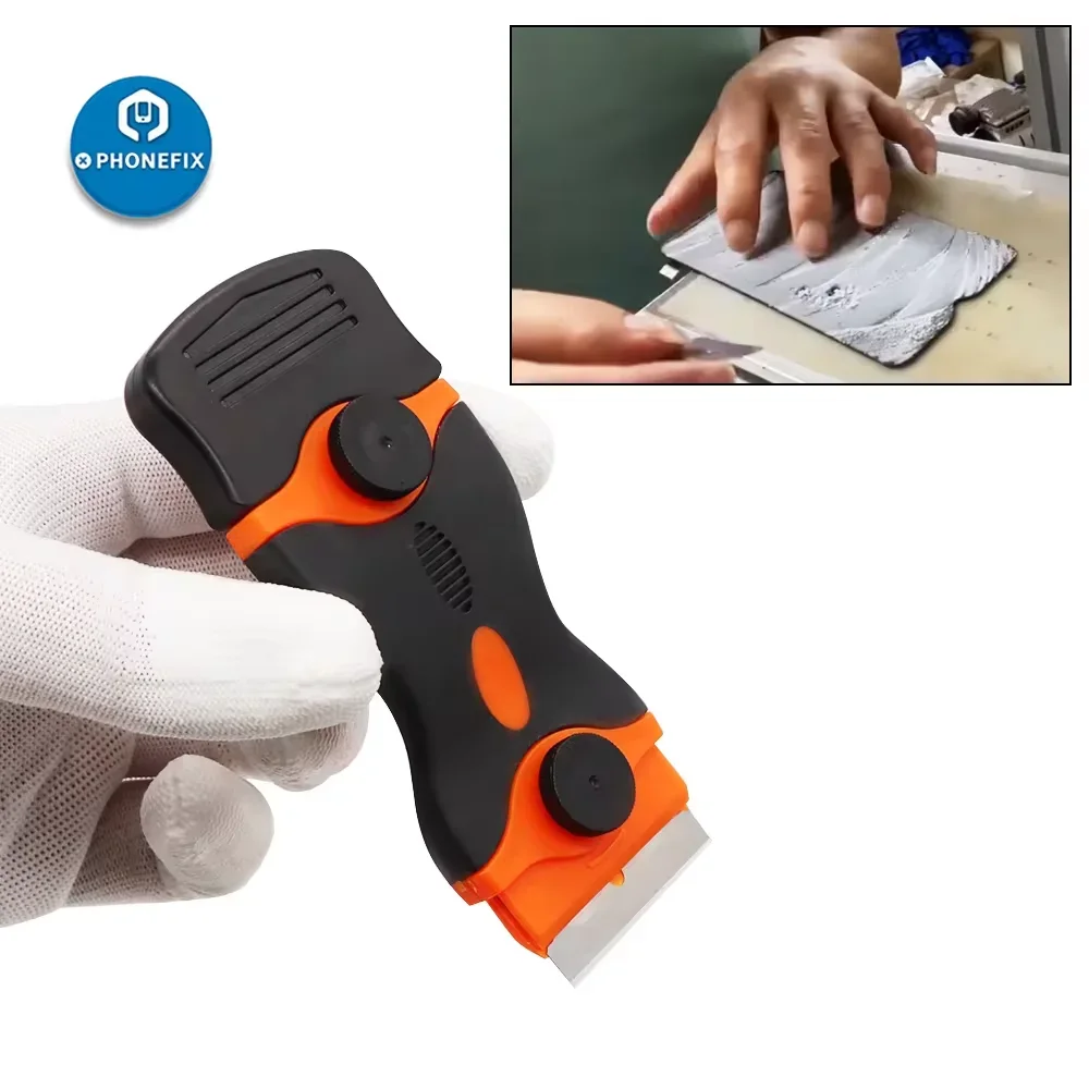 High Hardness Shovel Blade UV Glue Remover Scraper Knife For Phone LCD Touch Screen Residue Adhesive Cleaning Phone Repair Tool