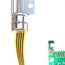 5V-6V 8mm Two Phase Four Wire Linear Stepper Motor With Sliding Rod High For Torque Miniature Actuator For Automation Projects