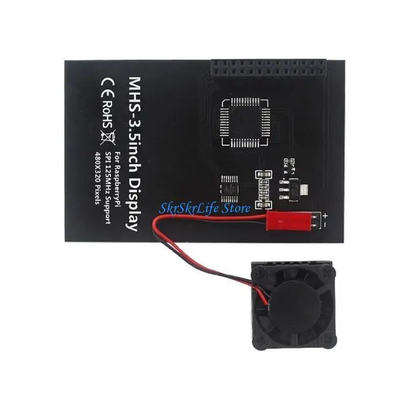

E65E 3.5 Inch Touchscreens MHS 480X320 For RaspberryPi 4B/3B+/3B TFT LCD Display