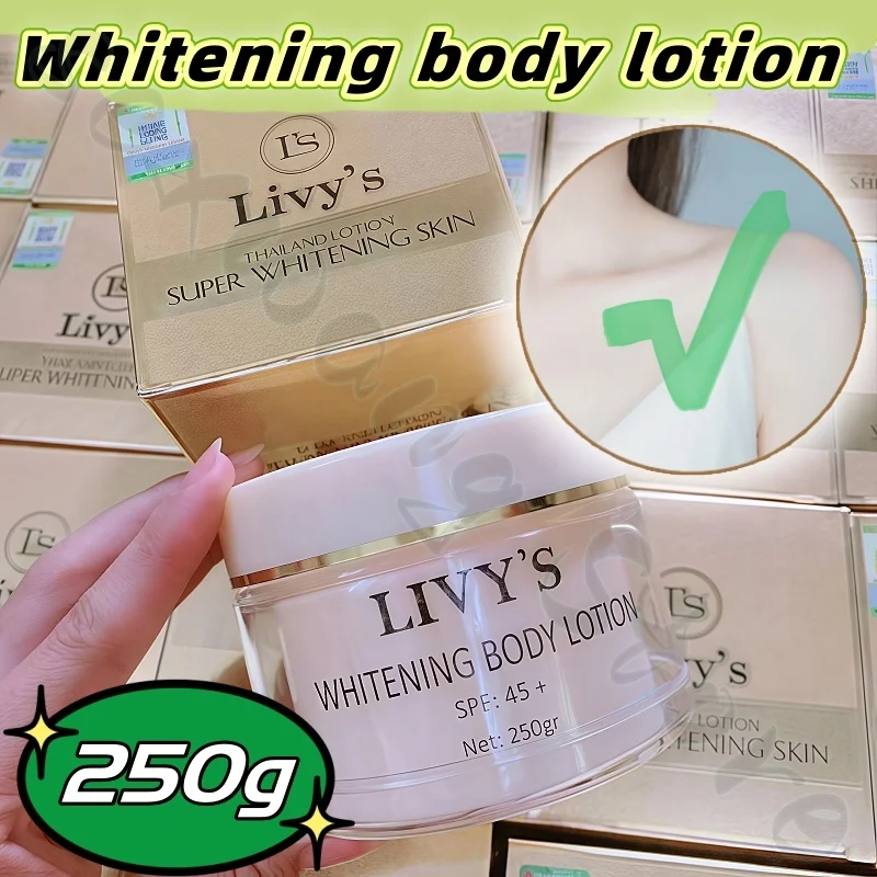 

Livy's Brighten Skin, Moisturize Skin, Soothe Dryness and Improve Dullness Body Lotion, Must-have for Autumn and Winter 250g