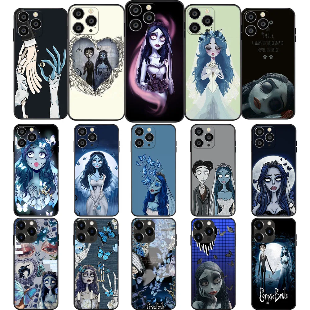 TV-35 Corpse Bride Soft Case For iPhone 11 12 13 14 15 Mini Pro Max Plus