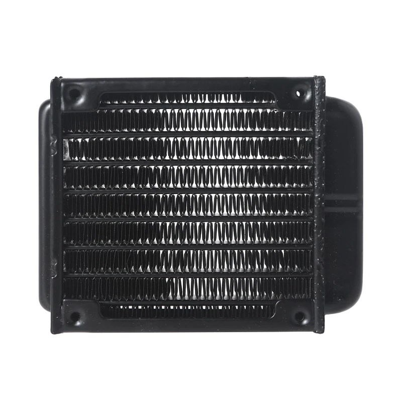 80mm 10 Buis Computer Waterkoeling Radiator G1/4 Binnendraad Warmteafvoer voor Computer PC CPU Water cool Systeem