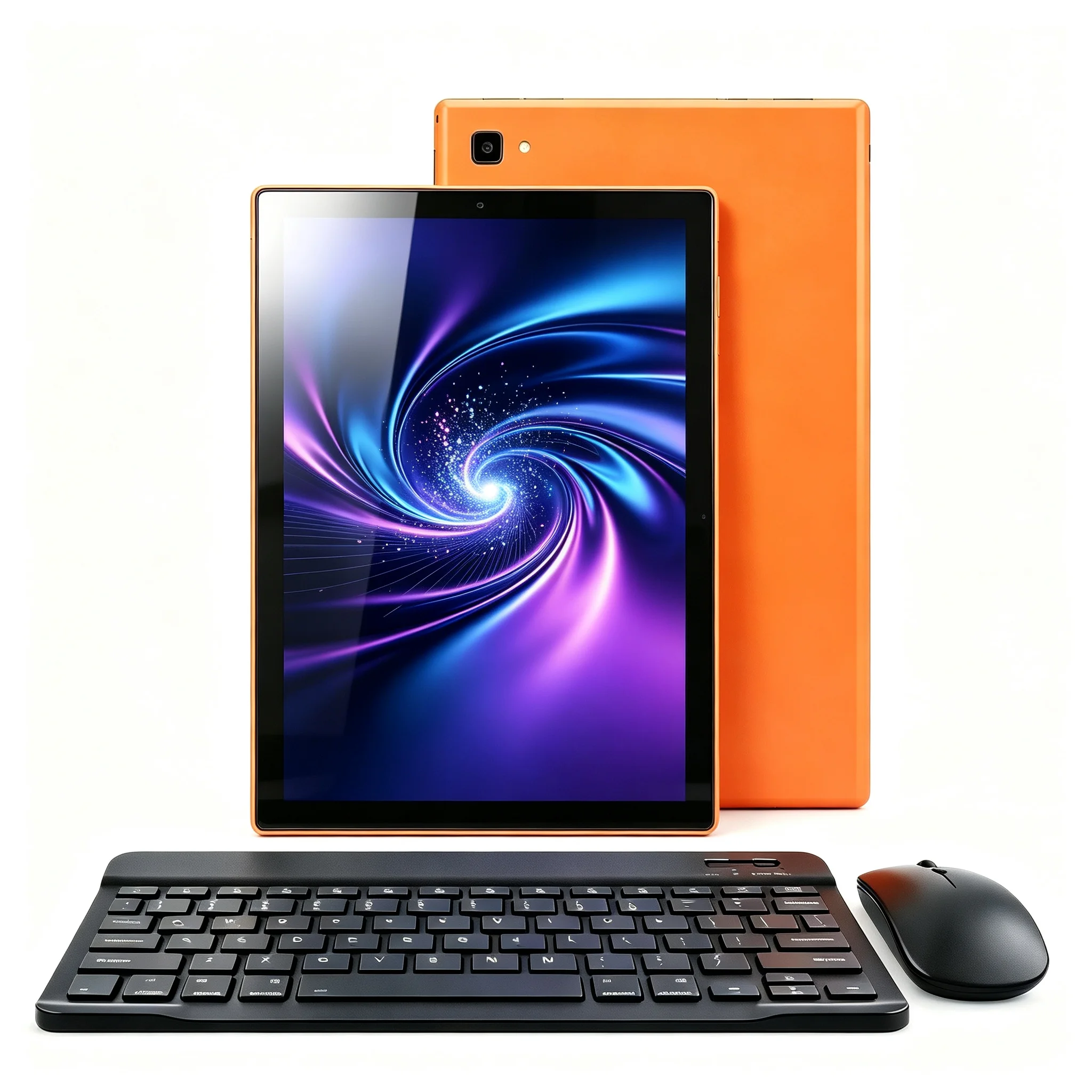 ANRY C40 10 Inch Android 15 Tablet 8GB+128GB Octa Core CPU GMS Certified WiFi Tablet PC HD Display with Case for Study Work