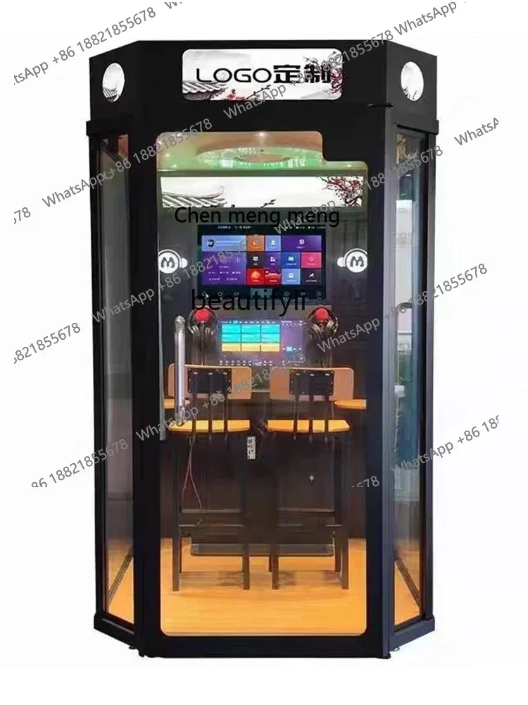 cc182l Singing machine singing room home karaoke soundproof room mute small learning warehouse telephone booth