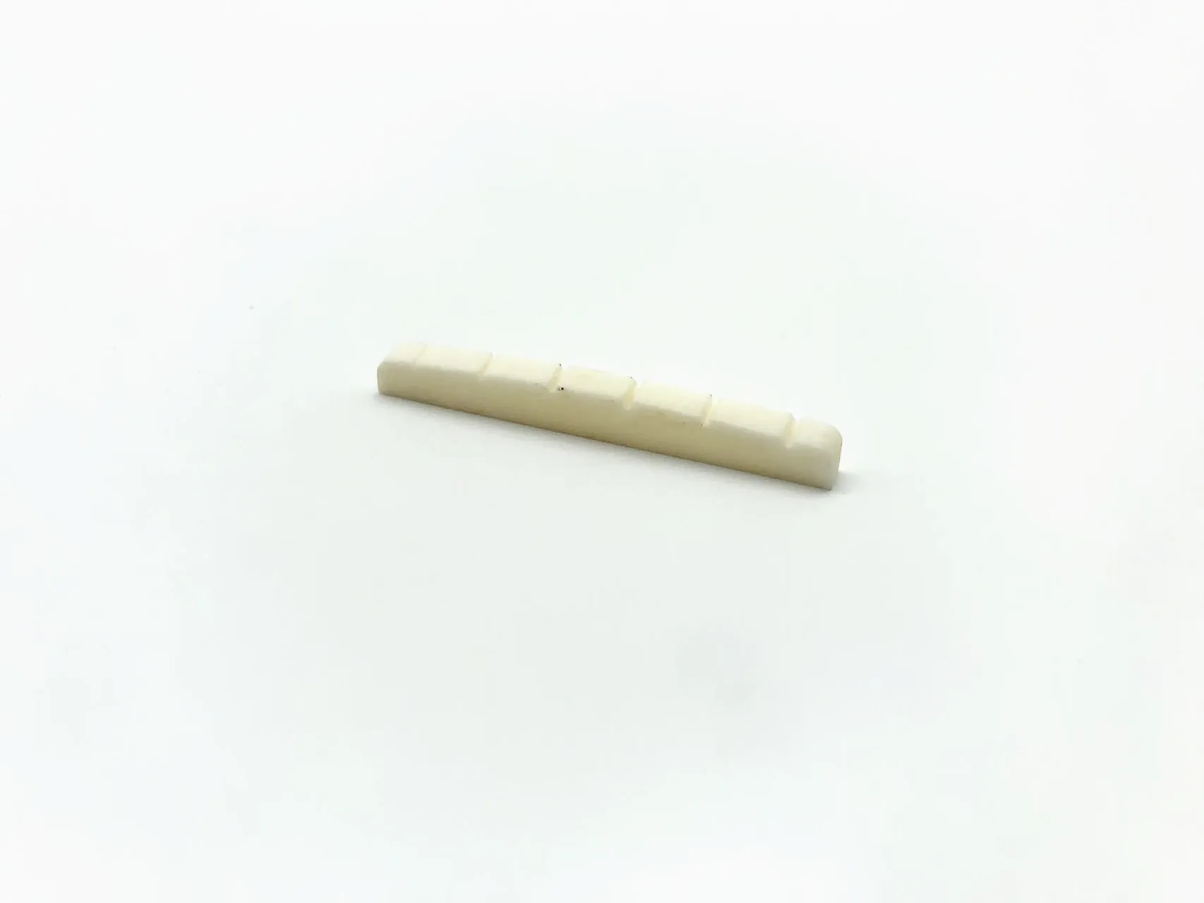 Professional Good Bone Nut(Size:43.2x3.2x5mm) for Electric Guitars Accessories Discount in Stock  Made in Korea #3409