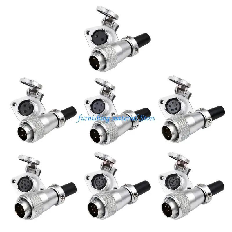 

Y5GD Upgrades WS16TQ+ZG Male Set Secure & Stable Aviation Circular Connector set