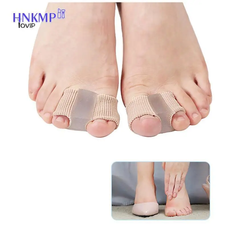 1Pcs Silicone Toe Spreader Separador Bunion Hallux Valgus Corrector Polegar Correção de Dedo Straightener Pé Care Tool