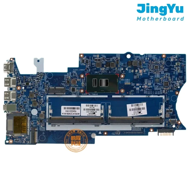 For HP Pavilion X360 14-BA Laptop Motherboard 16872-2 448.0C203.0011 923689-601 Mainboard  with I3 I5 I7-7th Gen CPU DDR3 UMA