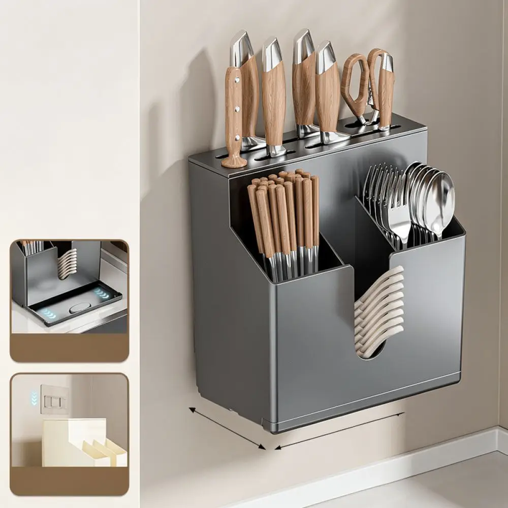 Premium Kitchen Storage Organizer Stand For Block Cutting Board Pot Lid Multi Functional Rack Space Saving Tool Holder