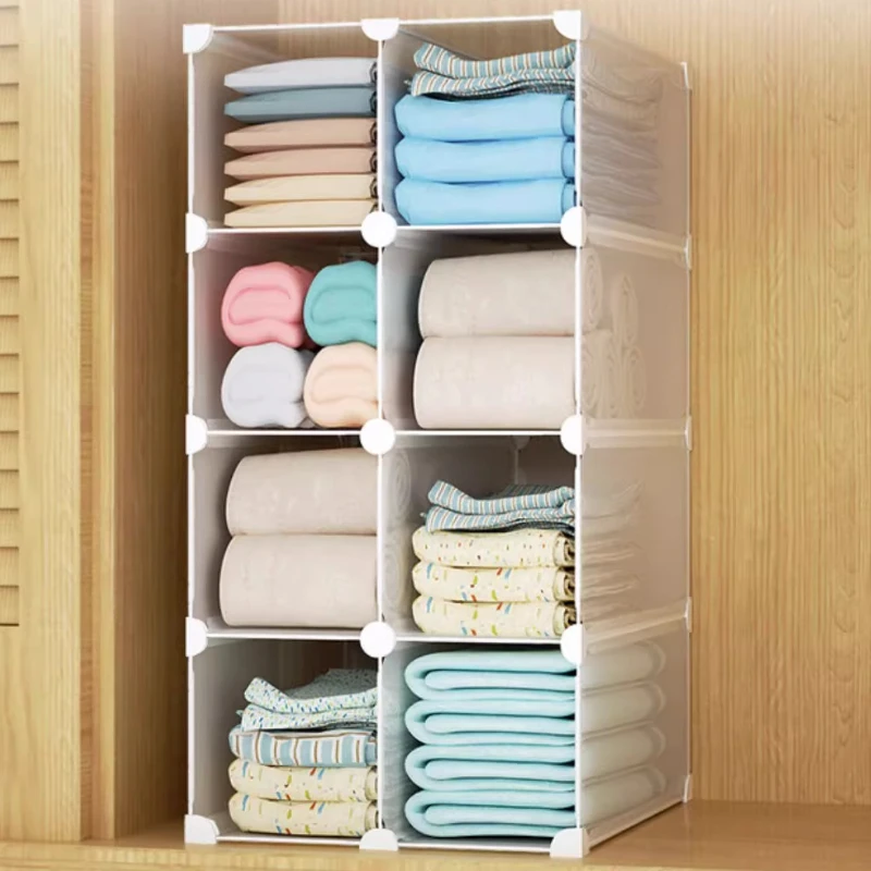 Wardrobe Organizer Storage Clothes Cabinet Modular Minimalist Wardrobe Living Room Cube Guarda Roupa Lounge Suite Furniture