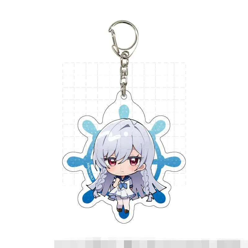 Jeu Hanazono Hakari Inda Karane Yakuzen Kusuri Eiai Nano Yoshimoto Shizuka porte-clés poupée Anime acrylique porte-clés pendentif cadeau