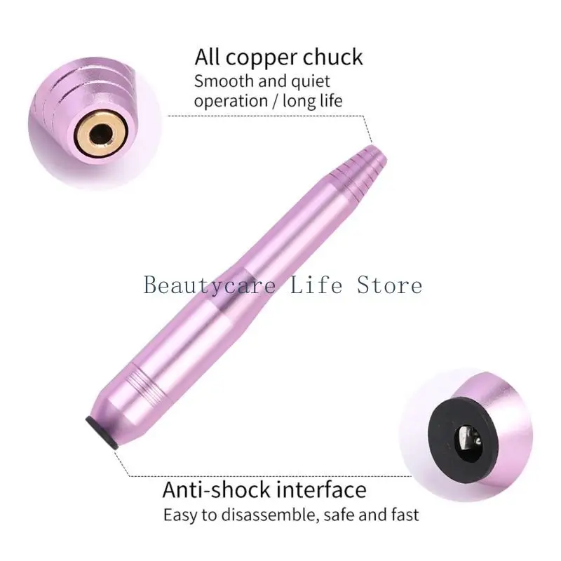 652c elektrische nagelboormachine voor manicure freesgrapset voor gelpolijst nagelboorpen salon nagelapparatuur