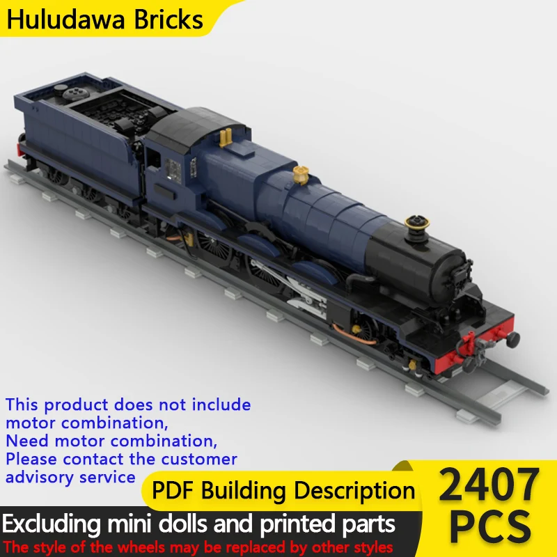 

City Car Model MOC Building Bricks Railway Locomotive Train Modular Technology Children Holiday Gifts Assemble Toys Suit