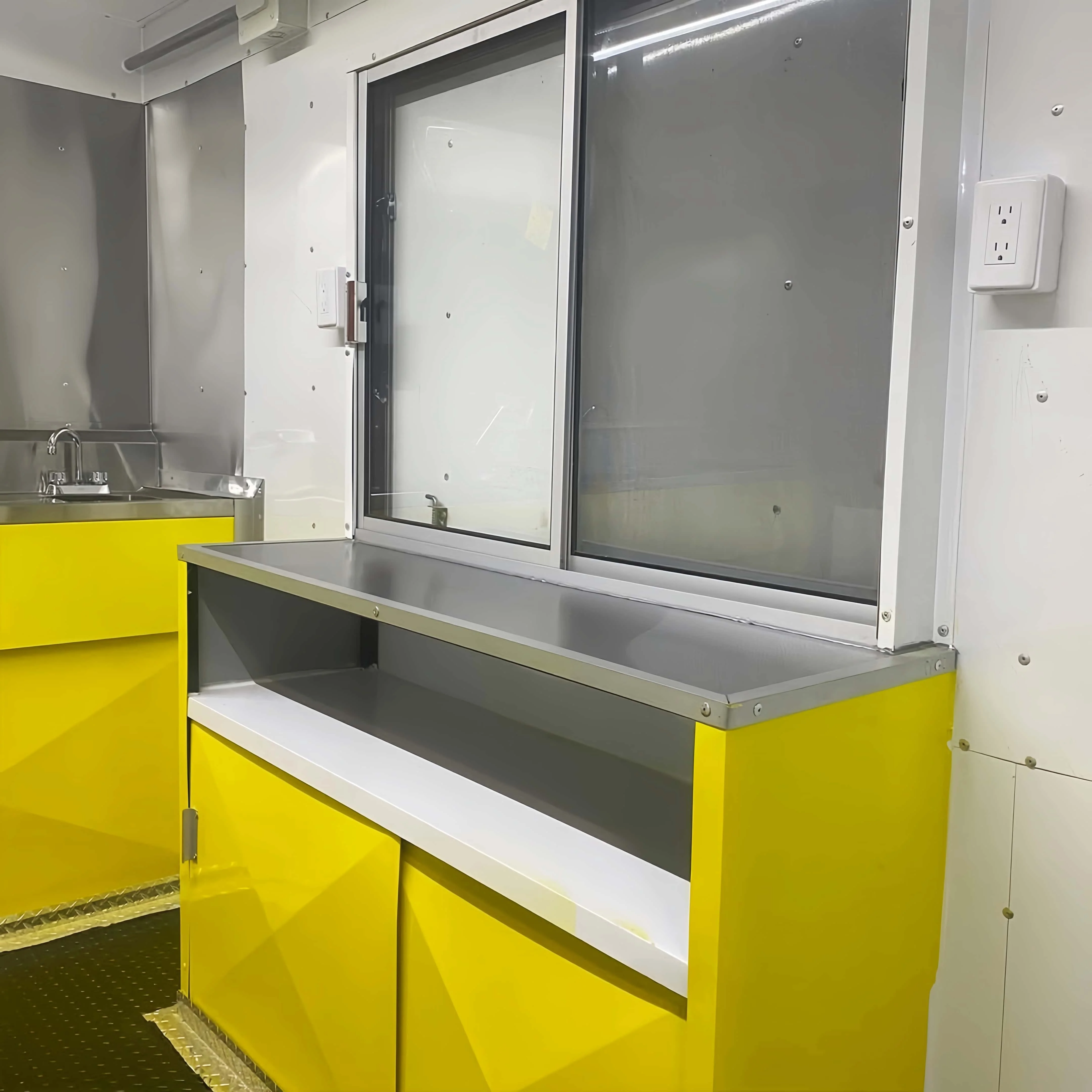 المشروبات عصير بار الغذاء شاحنة مقطورة للبيع متعددة الوظائف ساحة الغذاء فان القهوة مقطورة المطبخ في الهواء الطلق