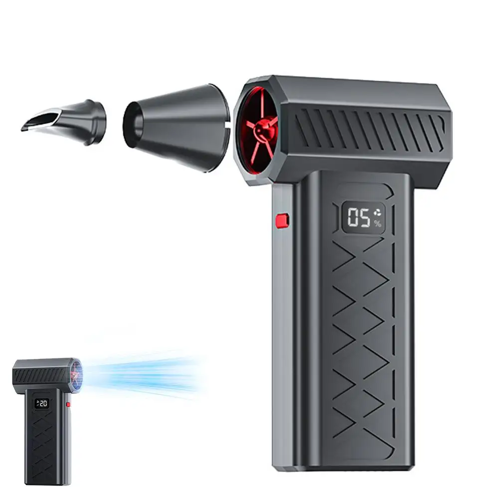 

Turbo Snow Blower 130000 об/мин для автомобиля с вакуумом, двойным режимом, 120 минут, время работы, светодиодный дисплей, тип C, быстрая зарядка, сверхлегкий вес