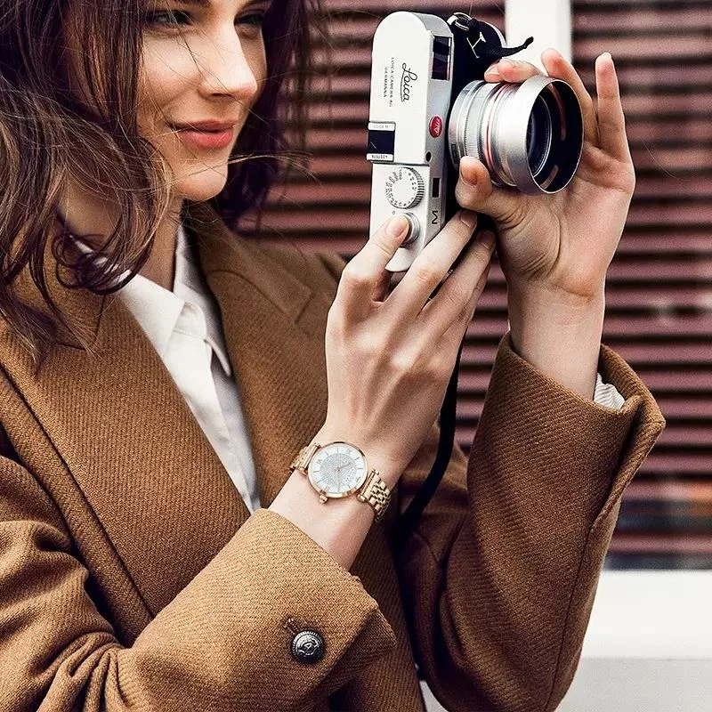 

For Genuine New Ailang Classic Casual Womens Watch AL8006 Full Diamond Ladies Fashion Waterproof 32mm Quartz Girls