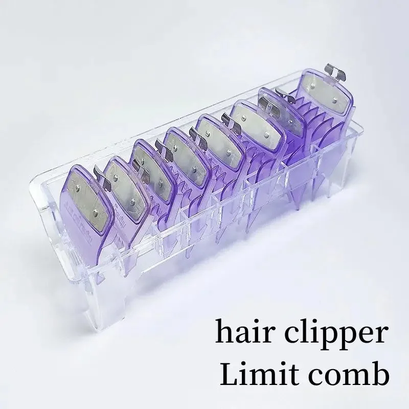 

8Pc/Set Limit Comb For Wahl Hair Cutting Machine Hair Clipper Guards Combs Barber Shop Accessories Pro Cutting Guide Y0405