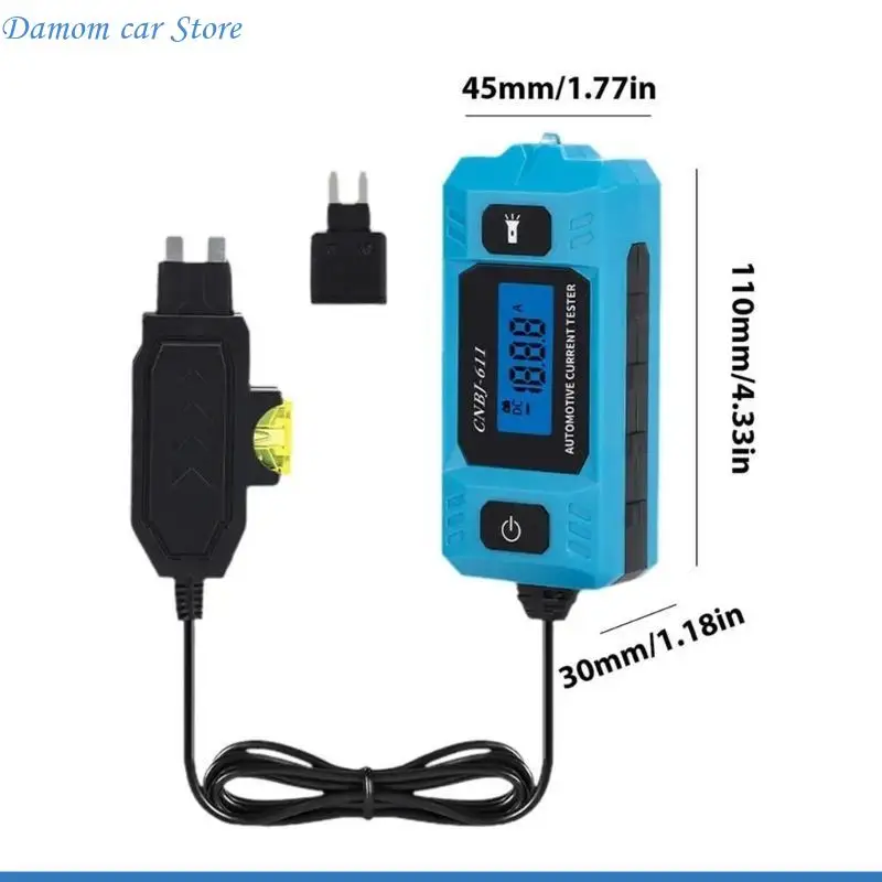A2UC 차량 누출 분석기 결함 감지 테스터 현재 테스터 백라이트 디스플레이