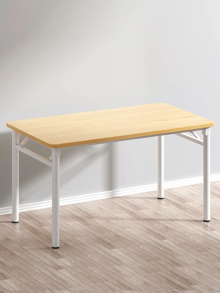 Folding table household computer table long table rectangular small square table learning table simple long table writing table