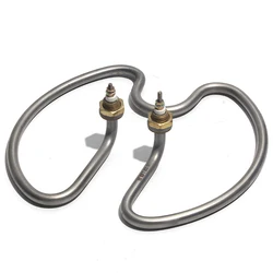 220V 2800W 250mm Circle Diameter Electric Heating Element Tubular Heater M16 304SUS Heat tube for Water Bucket /Boiling