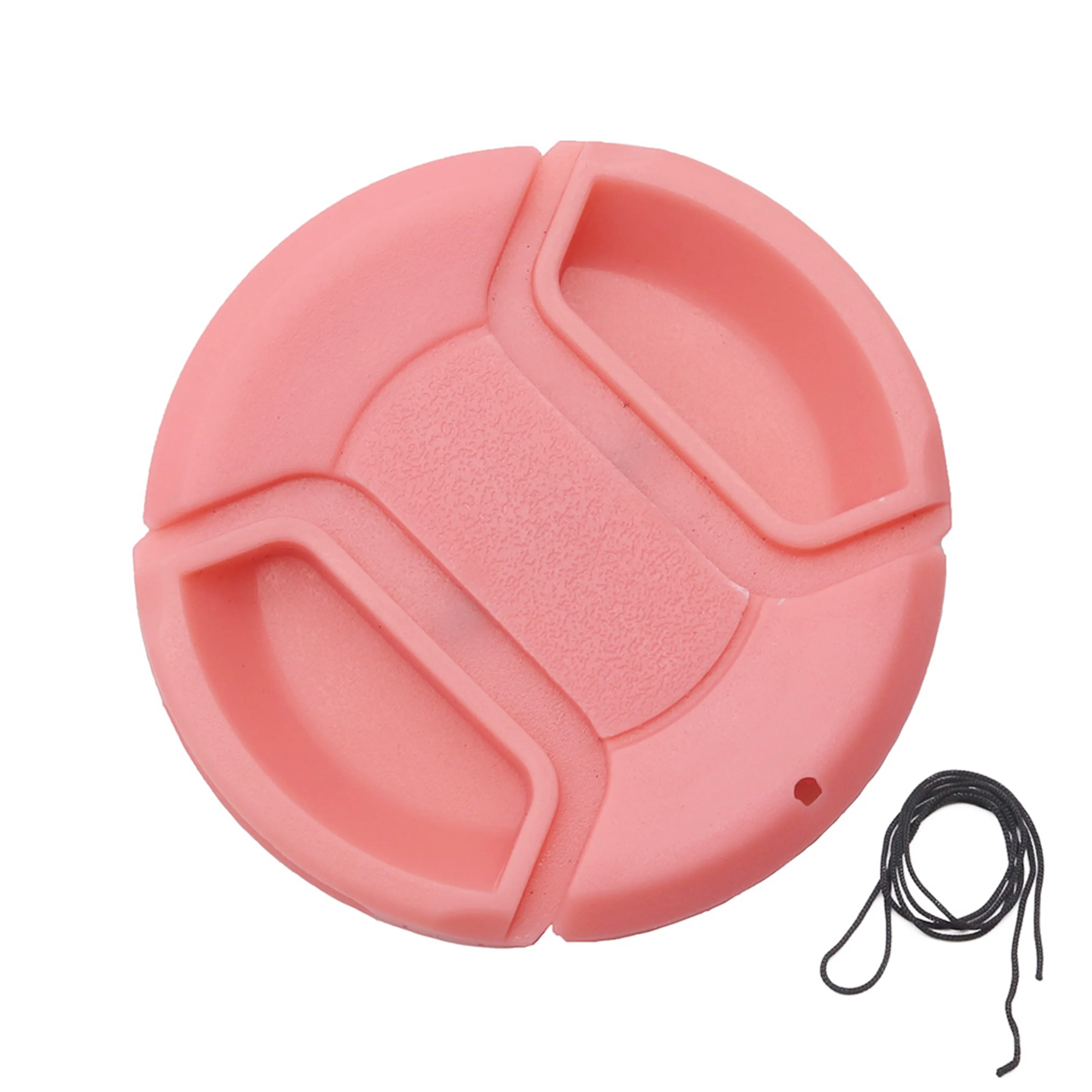 Pinch Lens Cap Lens Cap Holder 49/52/55/58/62/67/72/77mm Center Pinch Snap-on Cap Cover Lens Cap Protective Lens For Camera