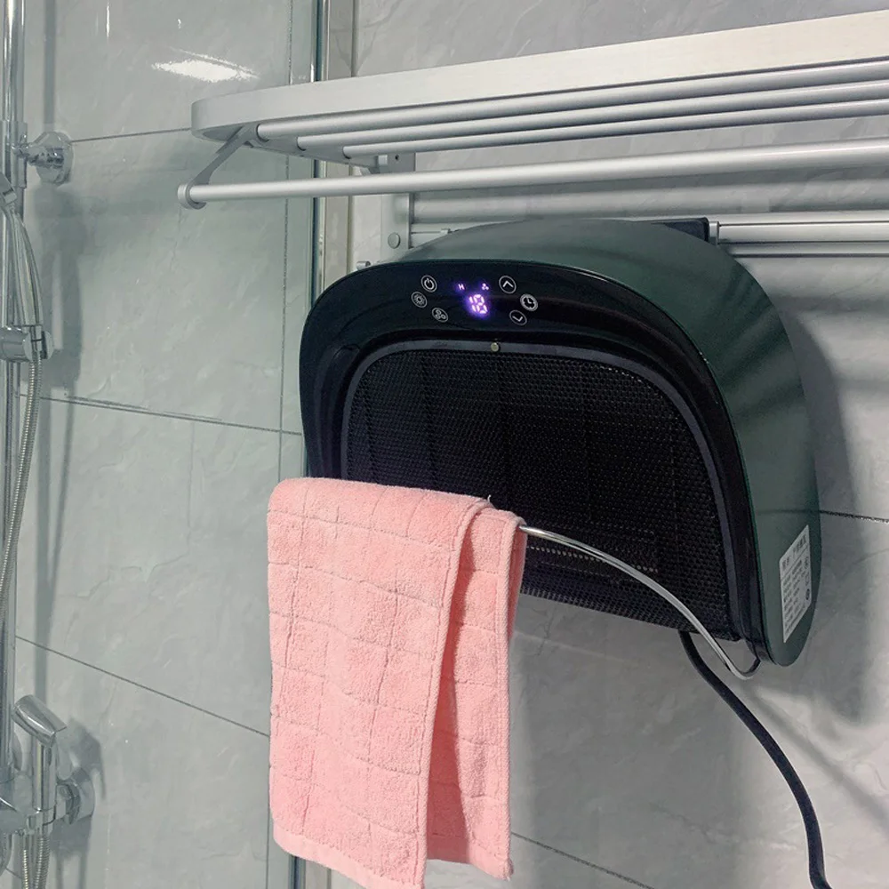 Pemanas ruangan dinding multifungsi, pemanas listrik penghemat energi kamar mandi 2000W