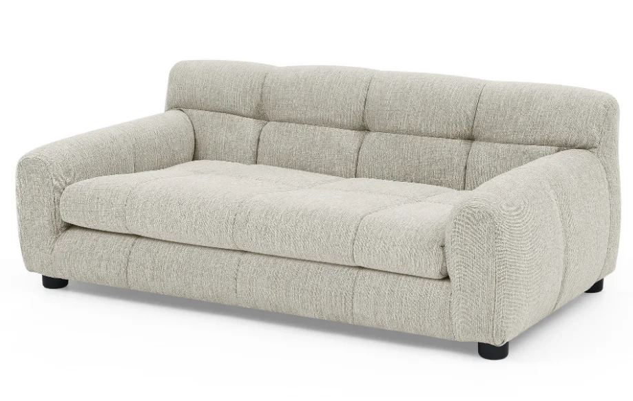 

Huxley 38" Linen Upholstered Dog Sofa for Medium & Large Dogs, Beig
