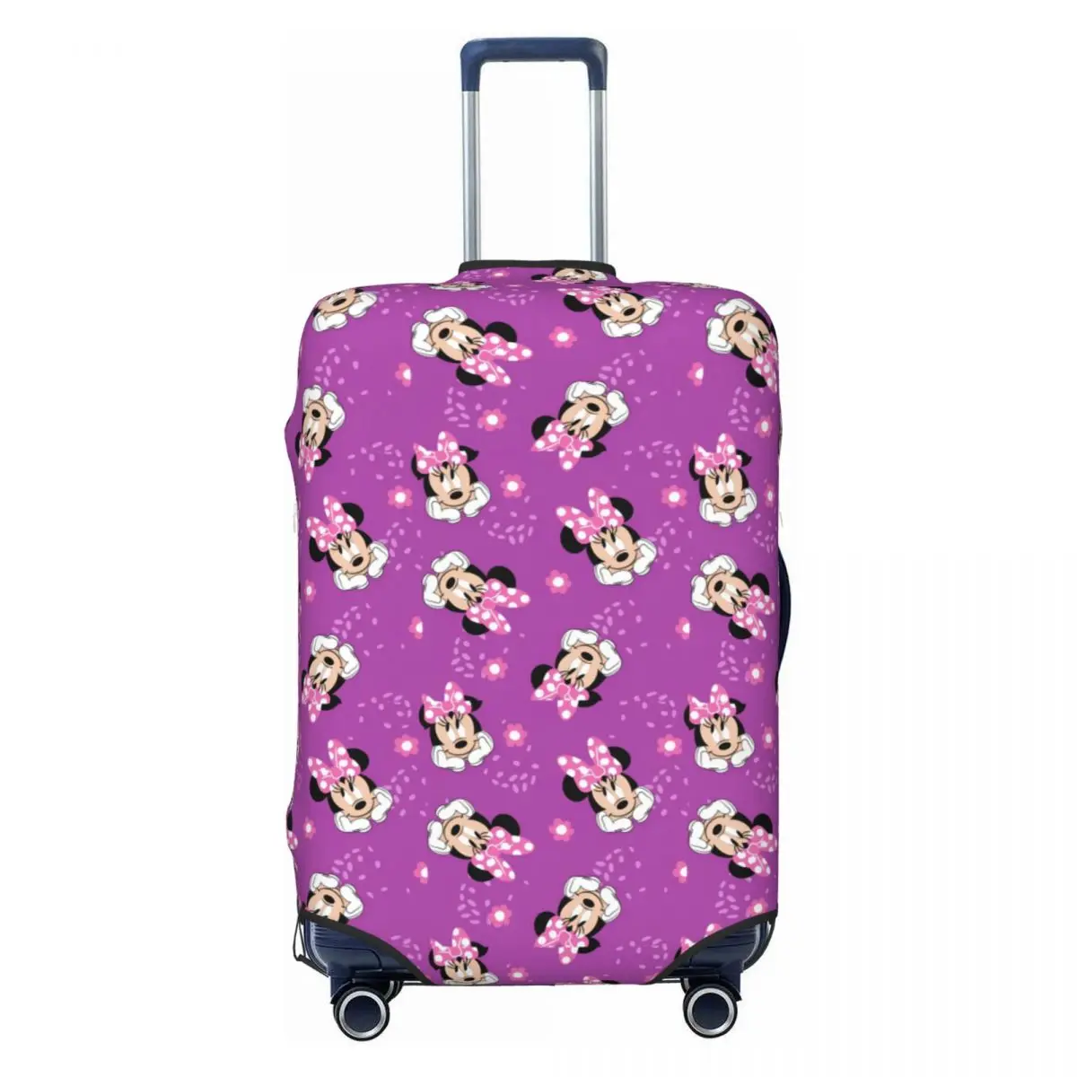 

Custom M-Minnies Cartoon Comic Travel Luggage Cover Washable Anime Suitcase Cover Protector Fit 18-32 Inch
