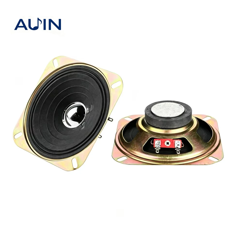 AUIN 2 pcs 4 Inch 8Ohm 5W Speakers Units Full Range 102MM Loudspeaker DIY Bluetooth Speaker For Game Console Accessories