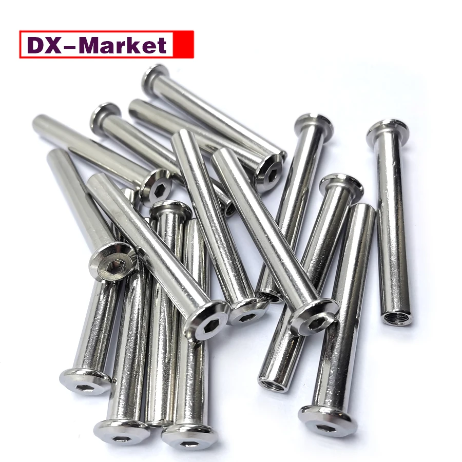 M6 Hex Socket Flat Head Rivet Nut , 304 Stainless Steel Combination Locking Screw Manufactor,B020