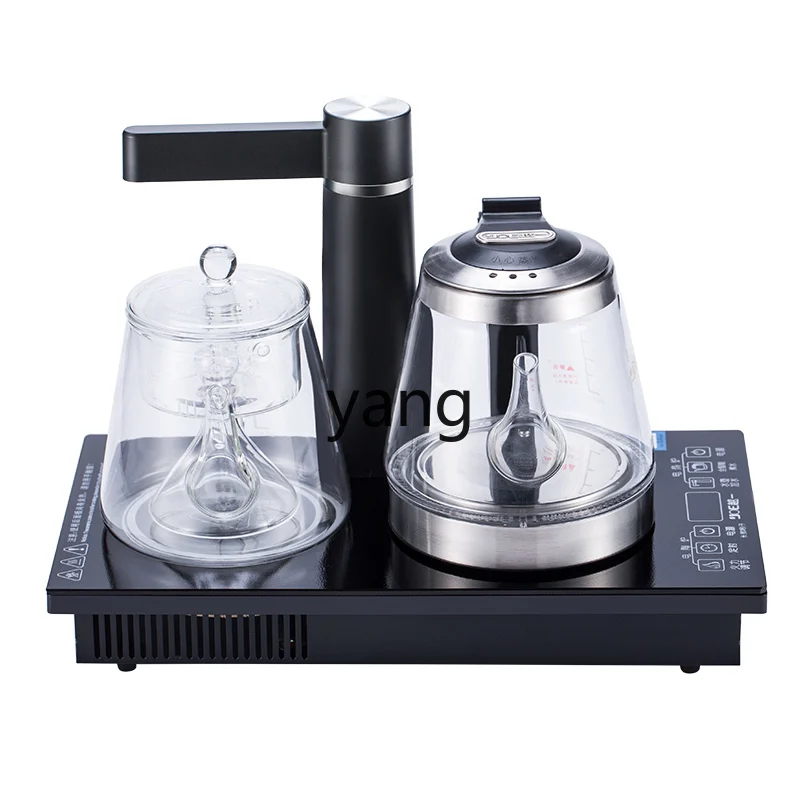 

lCX intelligent tea table fully automatic water supply electric kettle electric ceramic stove electric tea stove embedded