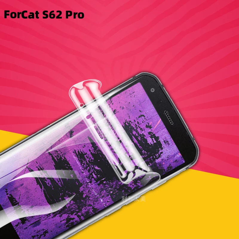

Soft Hydrogel Clear Screen Protector for Cat S62 Pro 10pcs