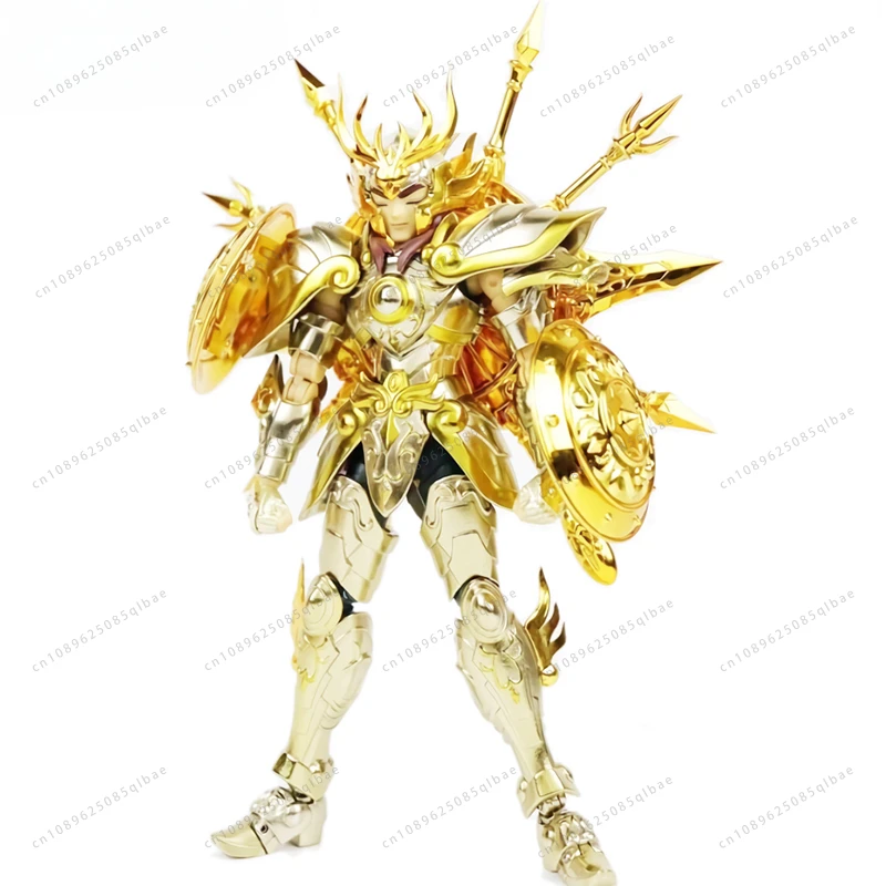 CS Model Saint Seiya Ex Libra Dohko Gold Saint God Cloth Action Figure Model Toys Collectible Metal Armor Figurine Gifts