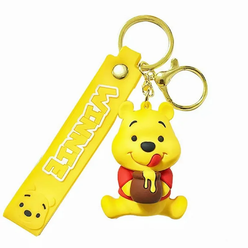 شعبية الكرتون العسل ويني ذا بوه لطيف تيجر قلادة اكسسوارات السيارات حقيبة مدرسية الديكور مفتاح سلسلة هدايا احتفالية