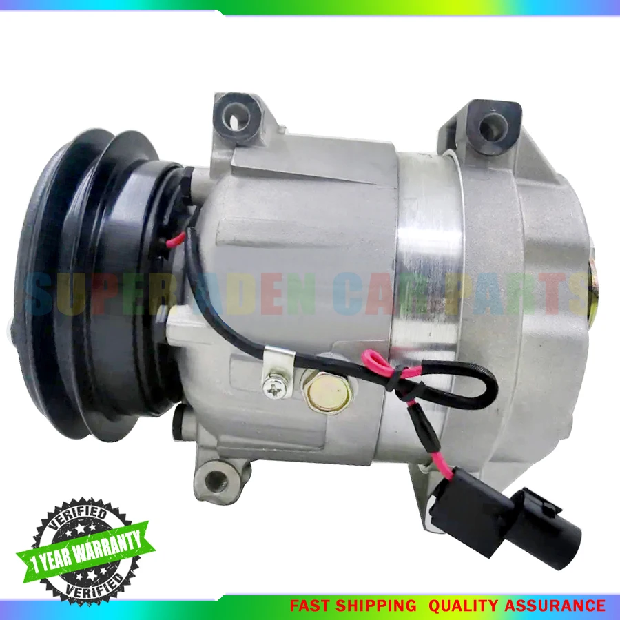 A/C Air Conditioner Ac Compressor CM7579 24V 1PK for Hyundai Machinery EXCAVATOR Loader LC 220 11Q6-90041 11Q6-90040 A5W00258A