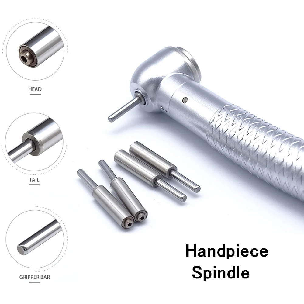 1pcs High Quality Dental Handpiece Spindle High Quality High-speed Handpiece Push Button Spindle Axis Top Universal