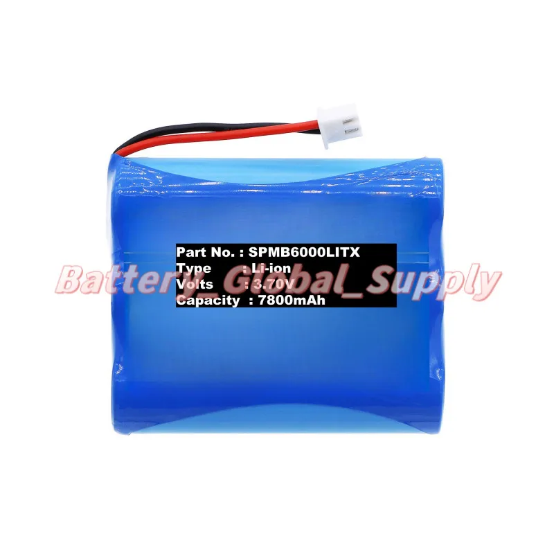 

For SPMB6000LITX IX12 NX6 NX8 Battery 3.7V 7800mAh 1PCS New