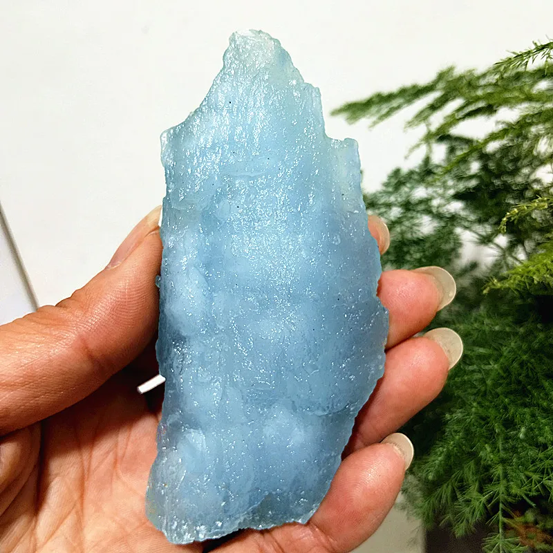 Natural Stone Aquamarine Raw Crystal Ore Gem Martial Arts Spiritual Meditation Healing Home Feng Shui Crystals Decoration