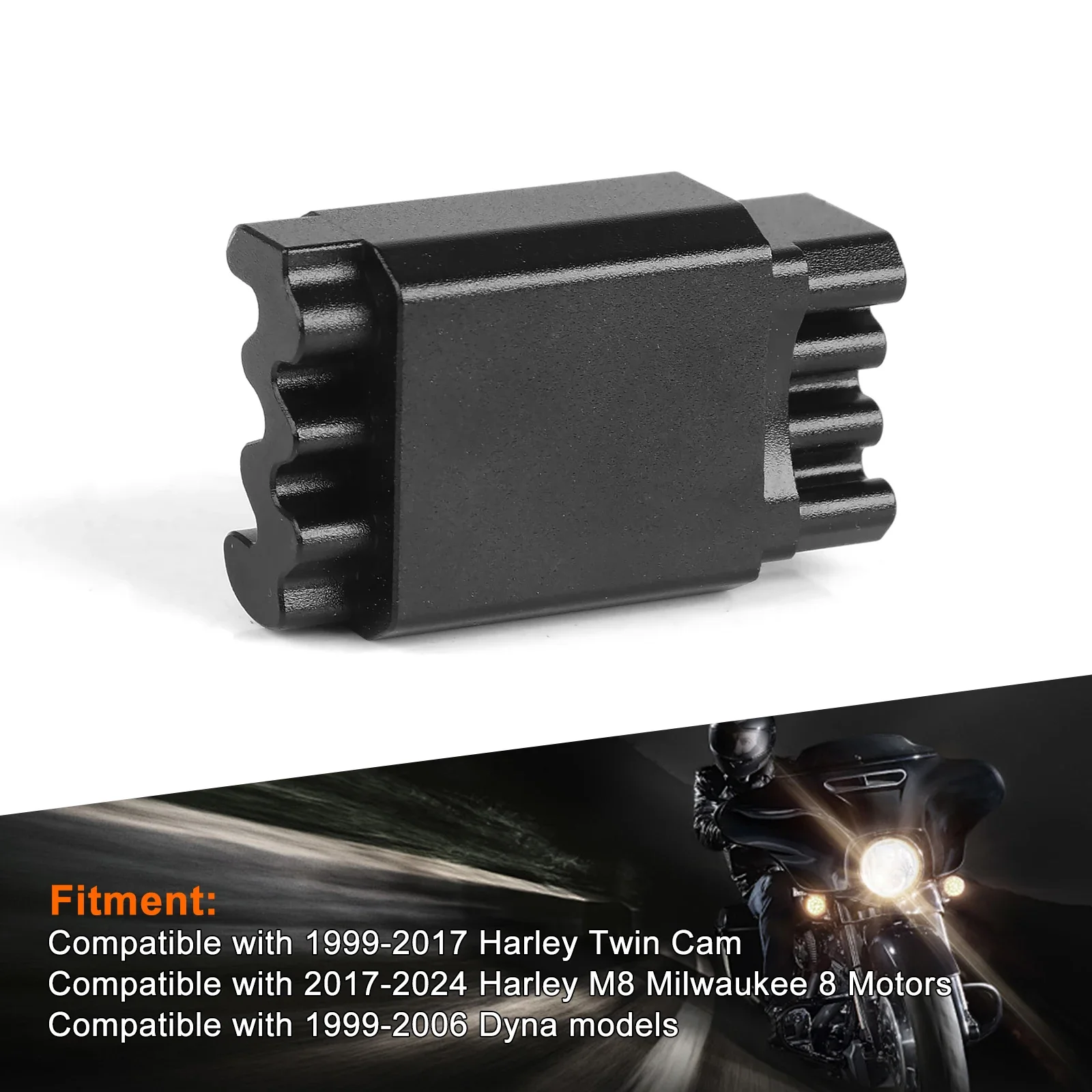 

CNSPEED Double-headed Cam Locking Tool For Harley Twin Cam 1999-2017 For M8 Milwaukee 8 Motors 2017-2024 For Dyna 1999-06 models