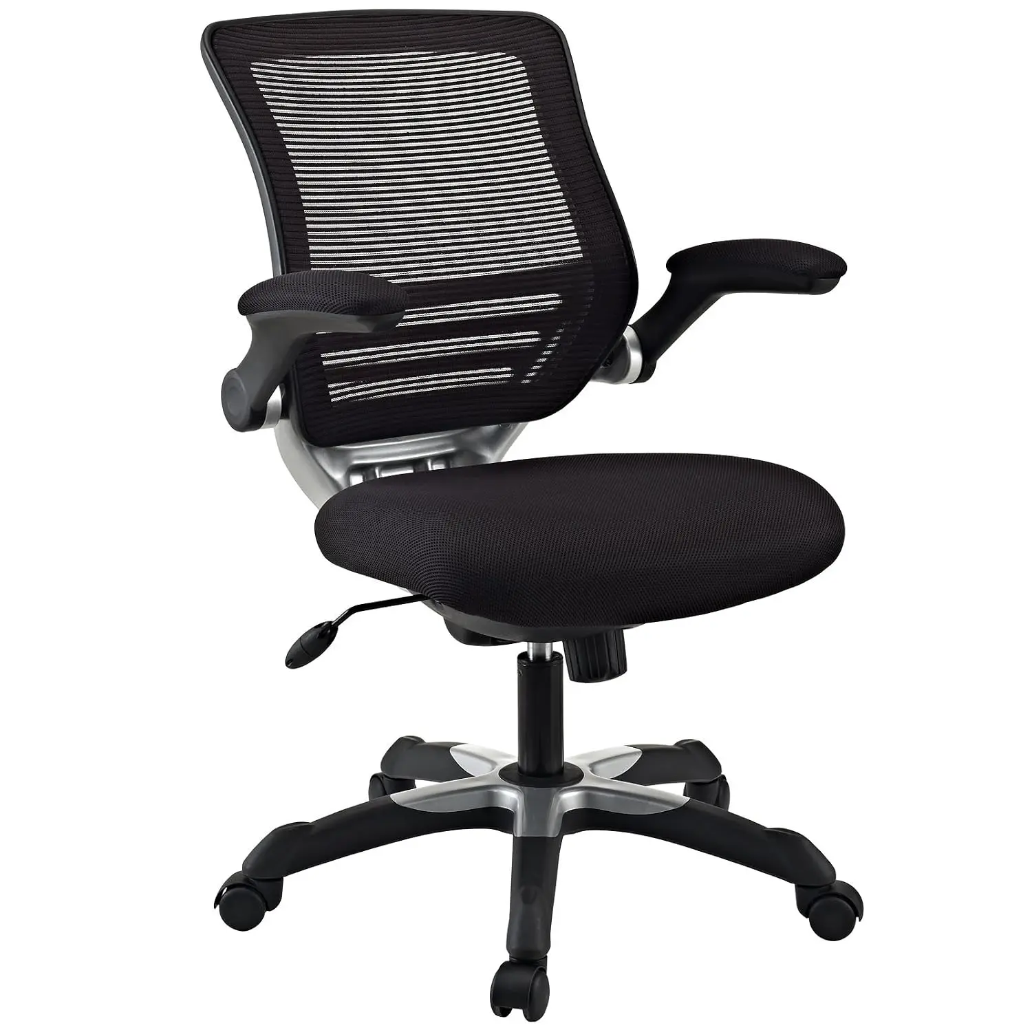 Mesh Back & Seat Office Chair With Flip-Up Arms, Customized