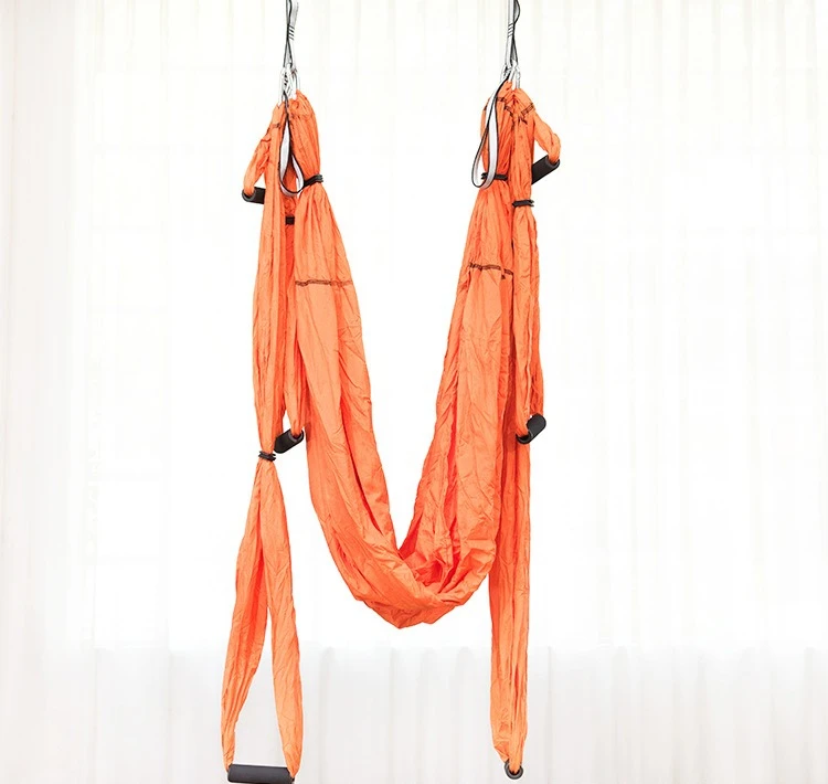 Six-Handle Yoga Hammock Indoor Handstand Anti-Gravity Dance Aids