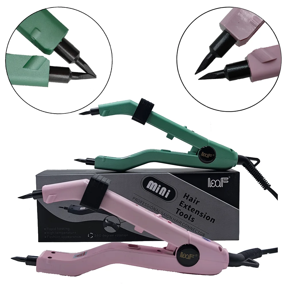 

609B Smart Mini Heating Sharp Tip!Adjustable Temperature 220℃ keratin Hair Extension tool Keratin Bonding Fusion