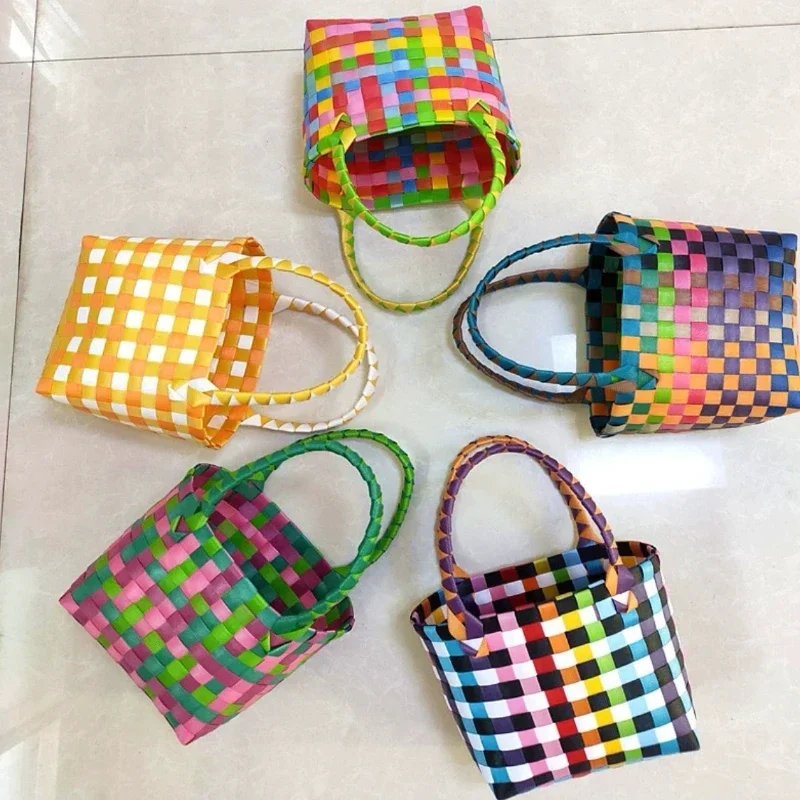 PP Hand Woven Soft Belt Width 13mm Thick 0.4mm Woven Rope Flower Basket with Gift Bag Woven 50 Meters Long Handmade Material