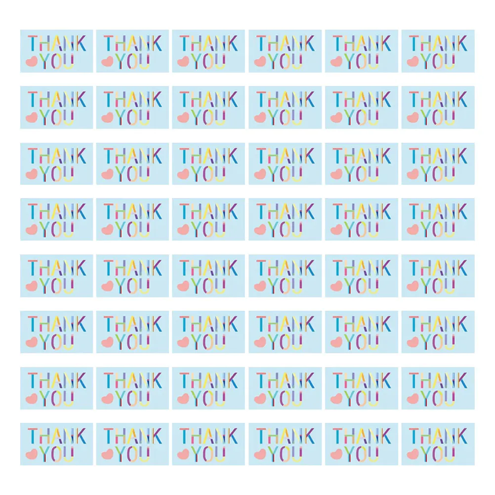 

300pcs Thank You Cards Mini Paper Blank Notes Elegant Thick Business Graduation Birthday Wedding Bulk Colorful Kids