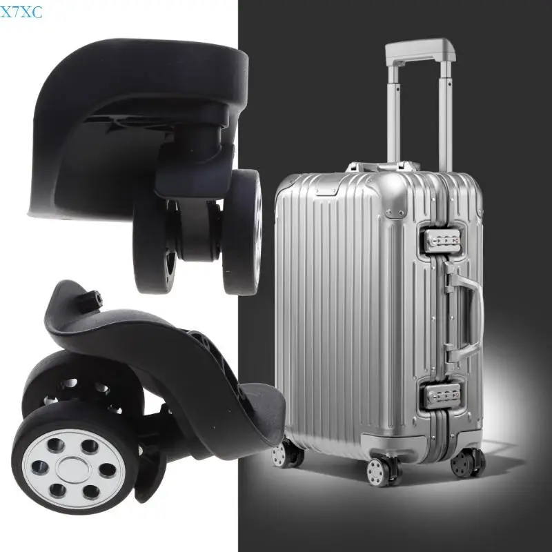 X7XC Luggage Trolley Case Luggage Double Row Luggage Left and Right DIY Replacement Part