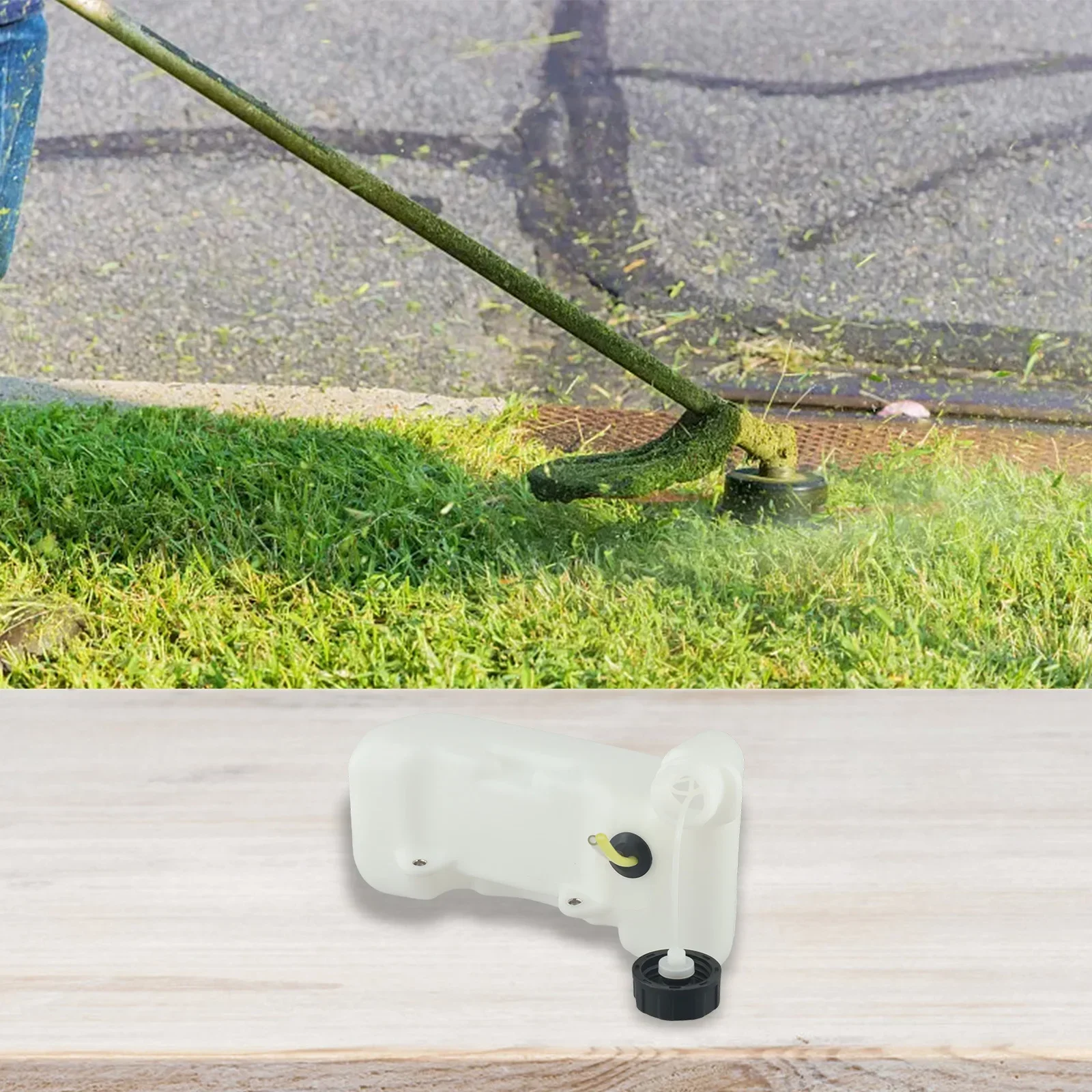 

Garden Maintenance White Replacement Spare Part 520 Trimmer Tank Easy Installation Secure Fit Leak-proof Design